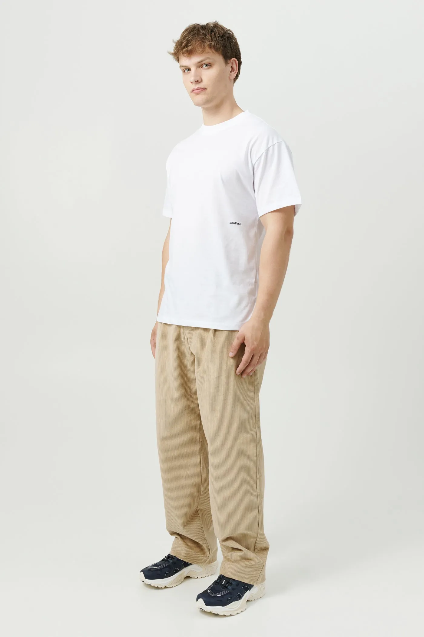 Mens Aidan Slim-Fit Casual Trousers