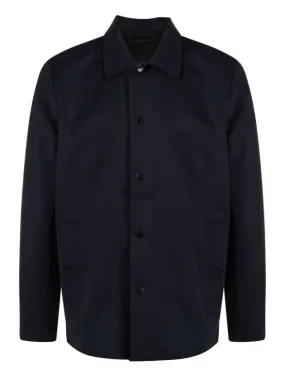 Alpha Tauri WROTE logo button-up shirt jacket