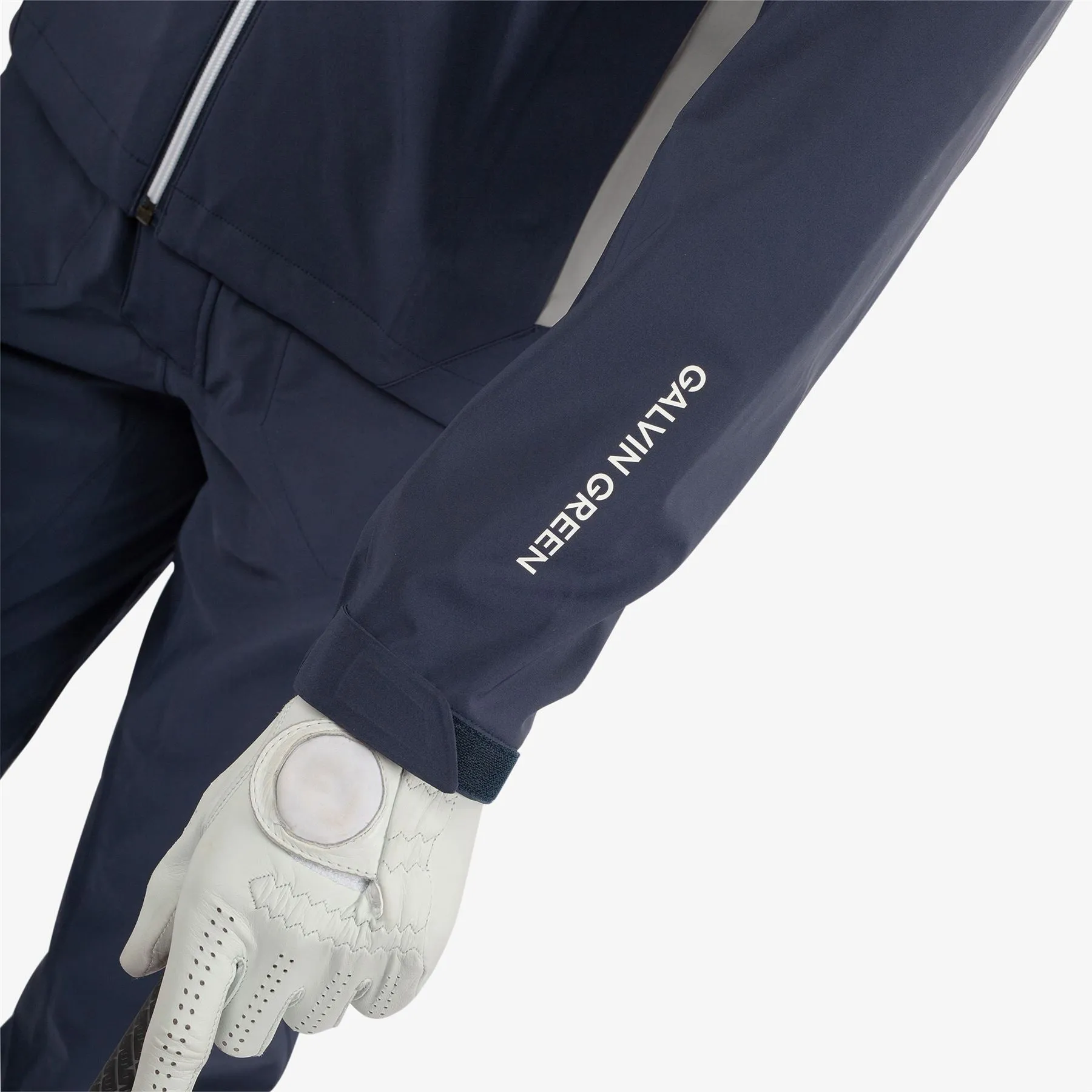 Ames PERTEX Waterproof Jacket Navy/Cool Grey - AW24