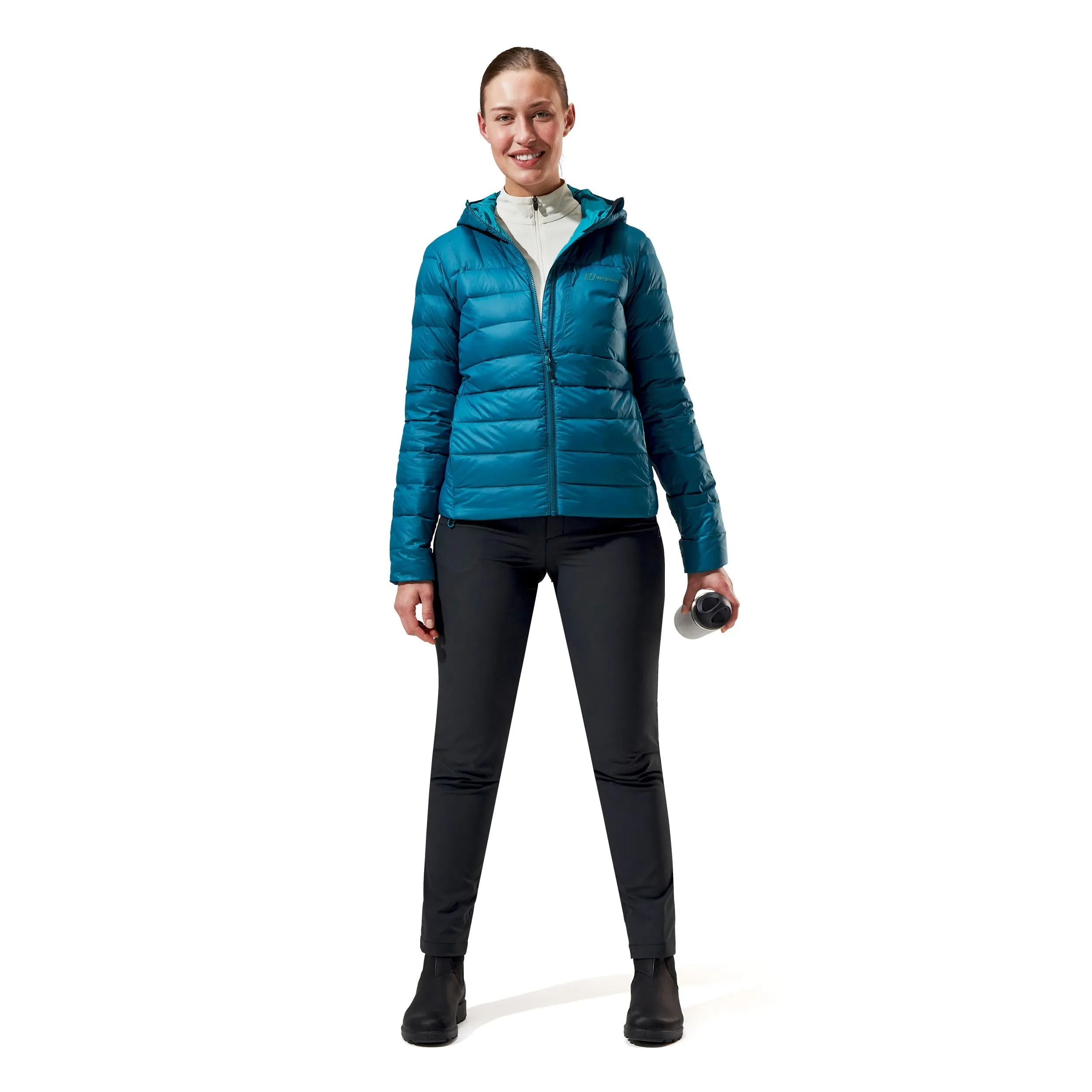 Berghaus Womens Silksworth Hooded Down Jacket - Black
