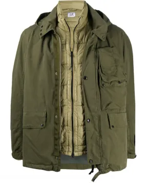 C.P. Company Mens Hooded Jacket with Google Lens Technology - Stylish and Functional Outerwear