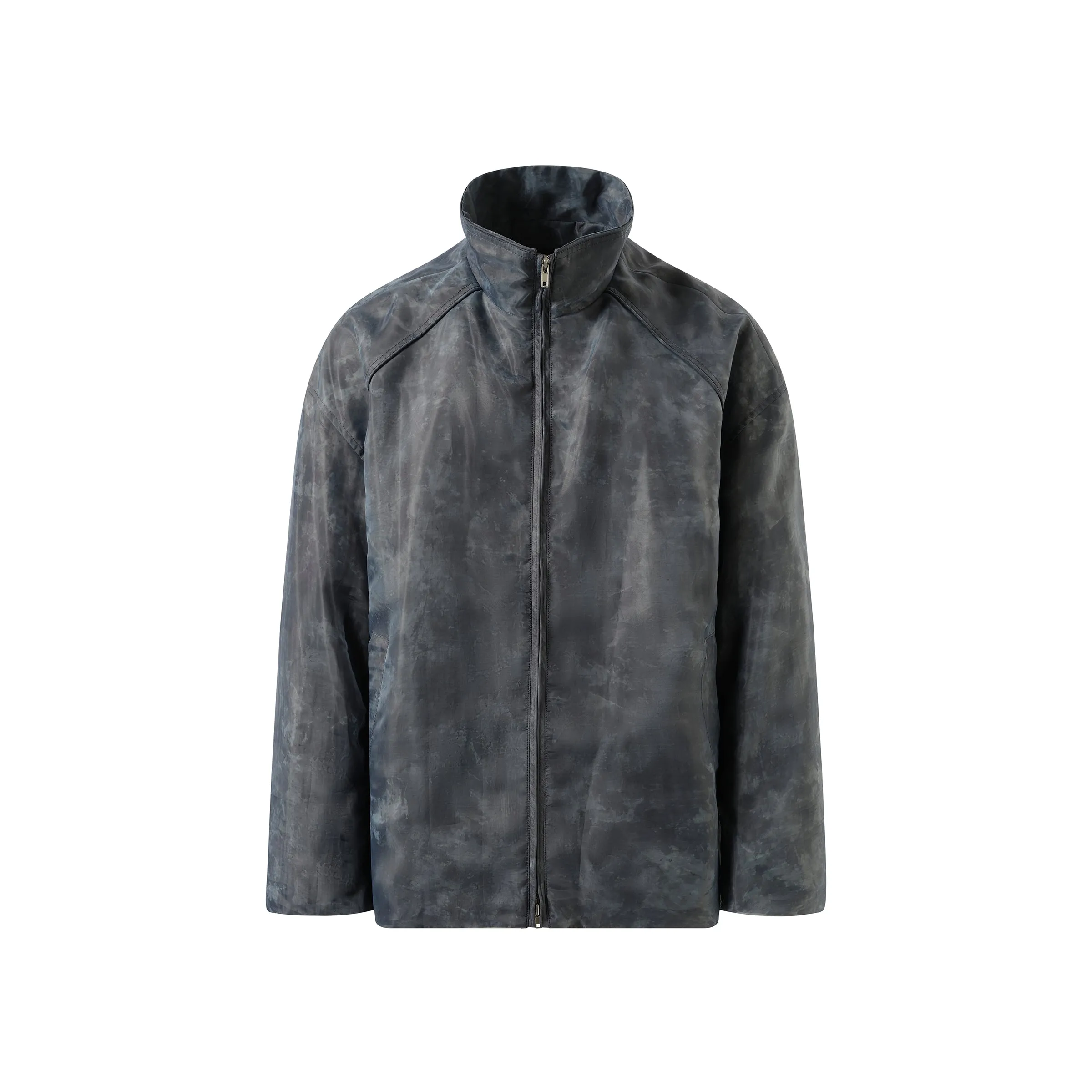 Cropped Vest Layered Reversible Utility Jumper in Black