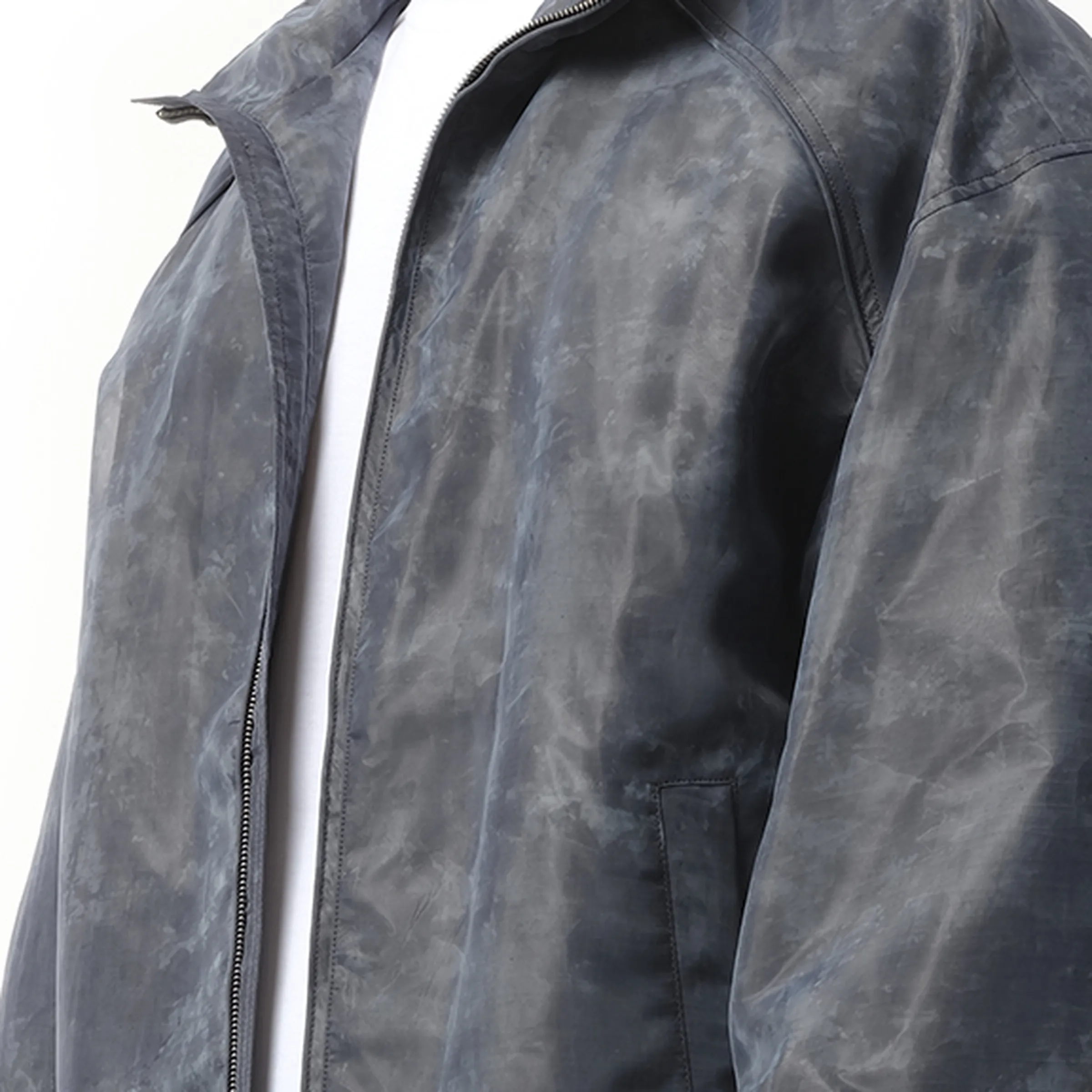 Cropped Vest Layered Reversible Utility Jumper in Black