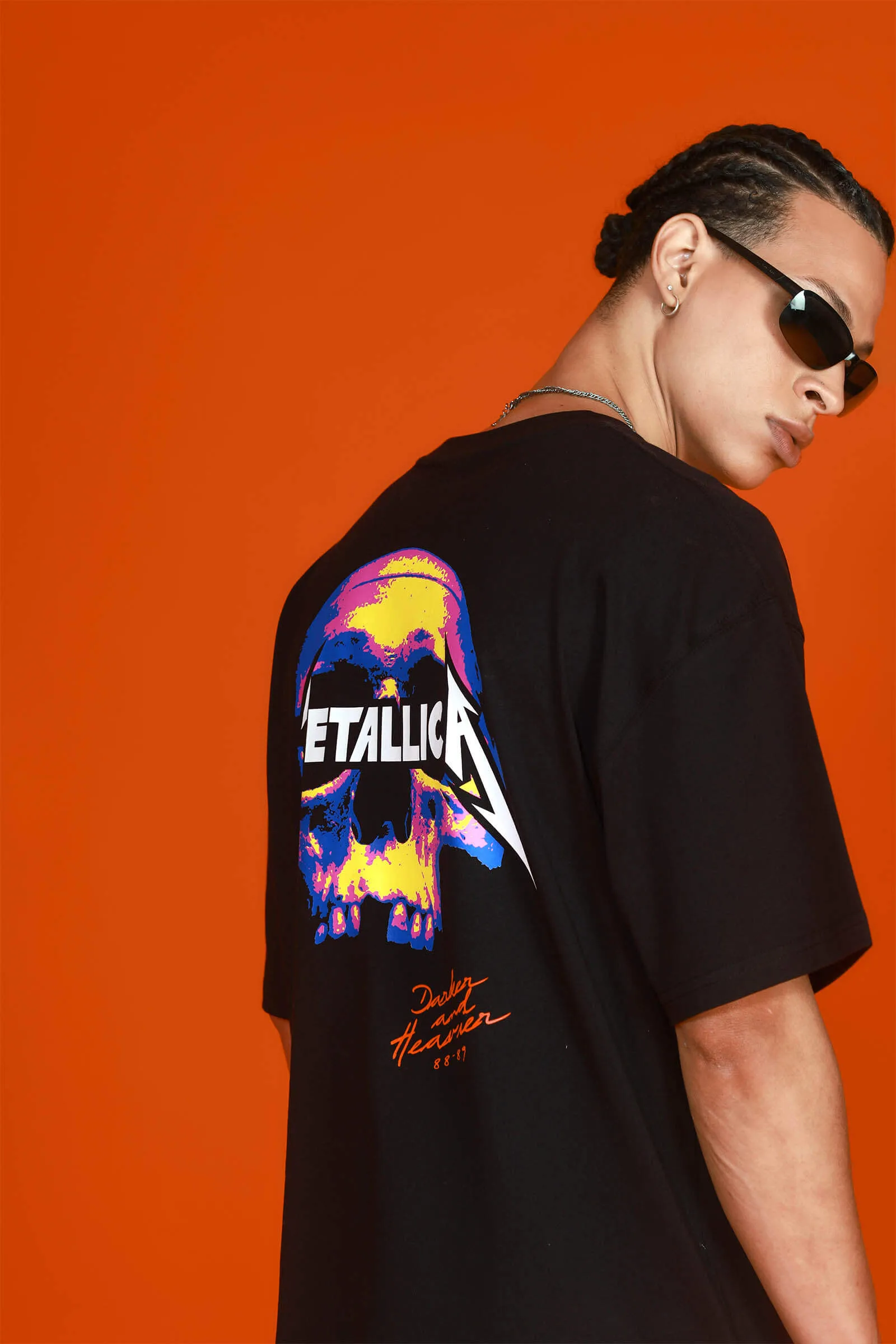 Darker And Heavier Metallica Oversized T-shirt