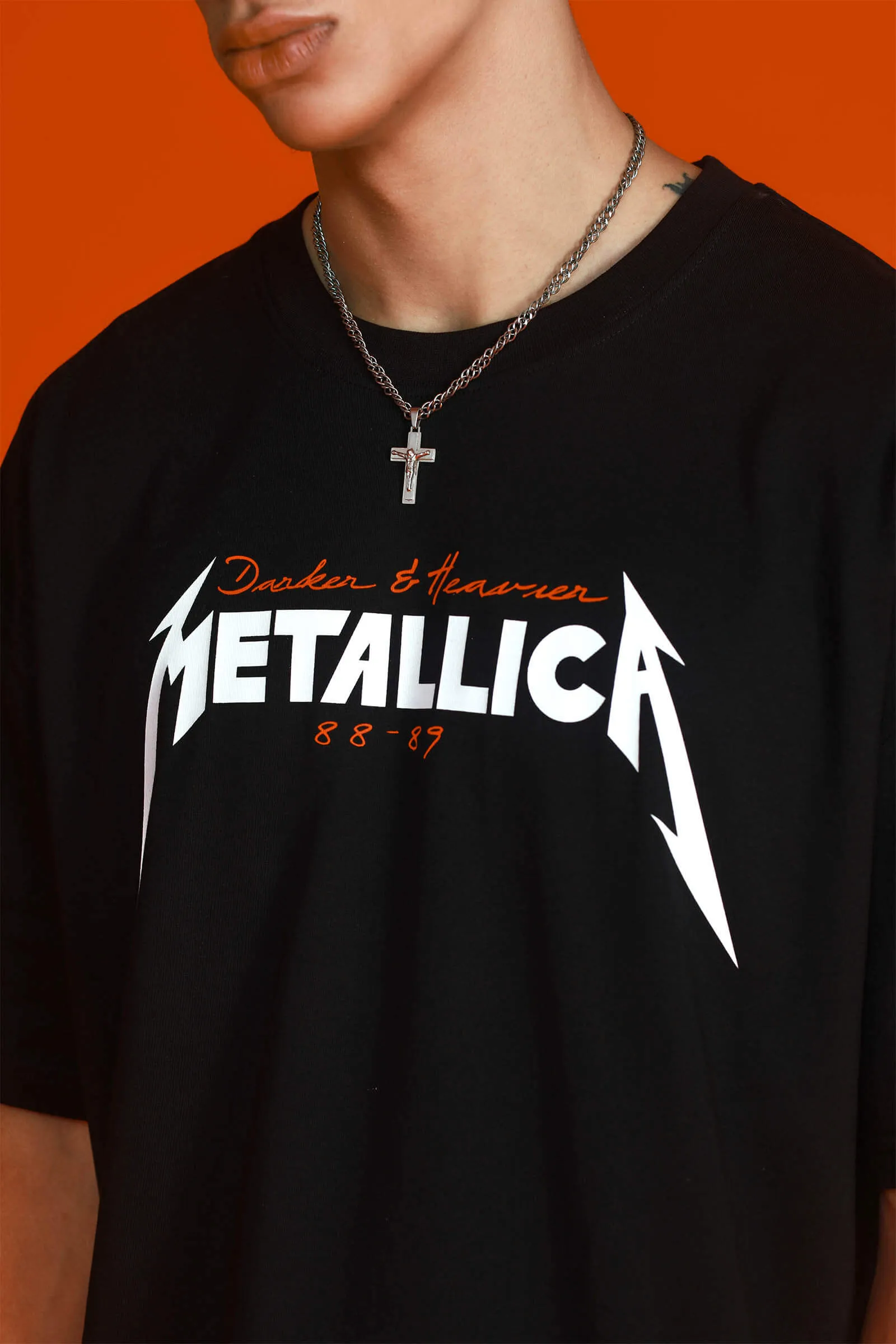 Darker And Heavier Metallica Oversized T-shirt