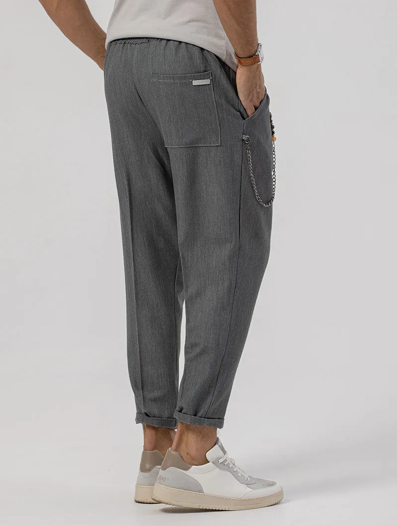 DEXTER CASUAL PANTS IN ANTHRACITE