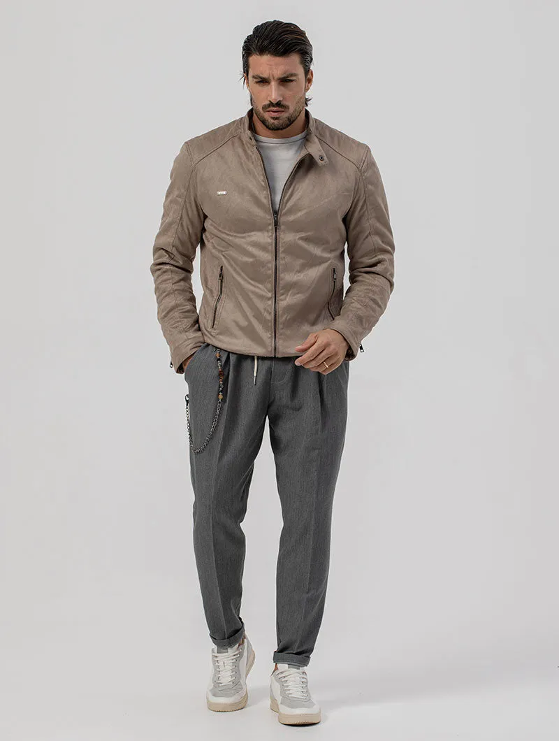 DEXTER CASUAL PANTS IN ANTHRACITE