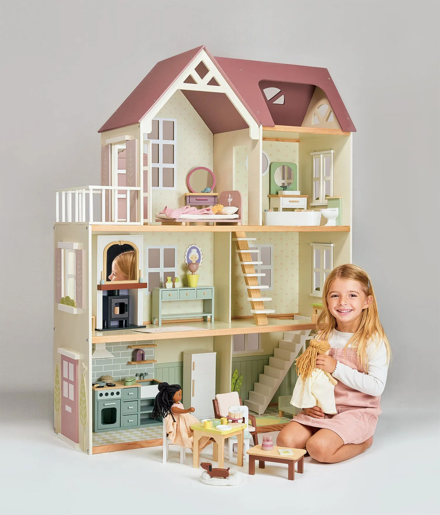 Ferne Wooden Doll