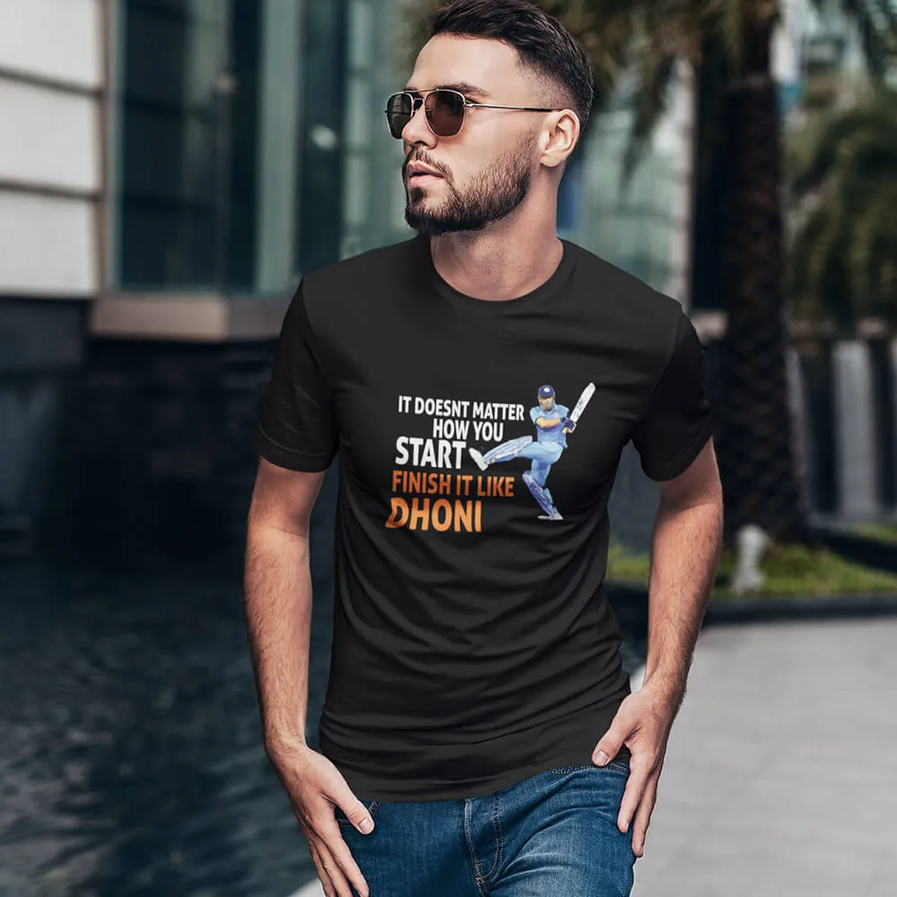 Finish Like Dhoni