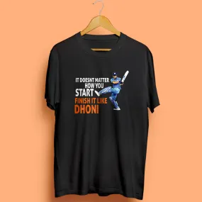 Finish Like Dhoni