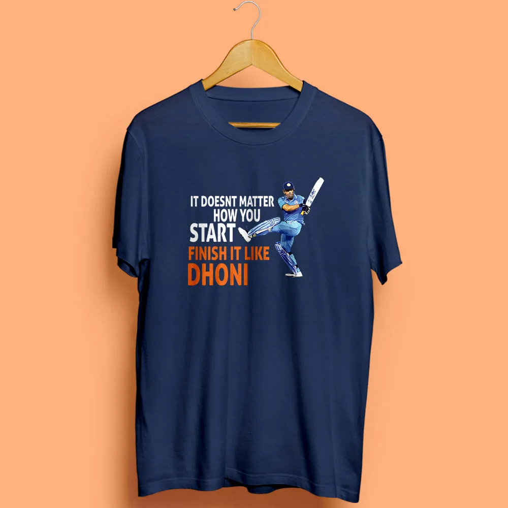 Finish Like Dhoni