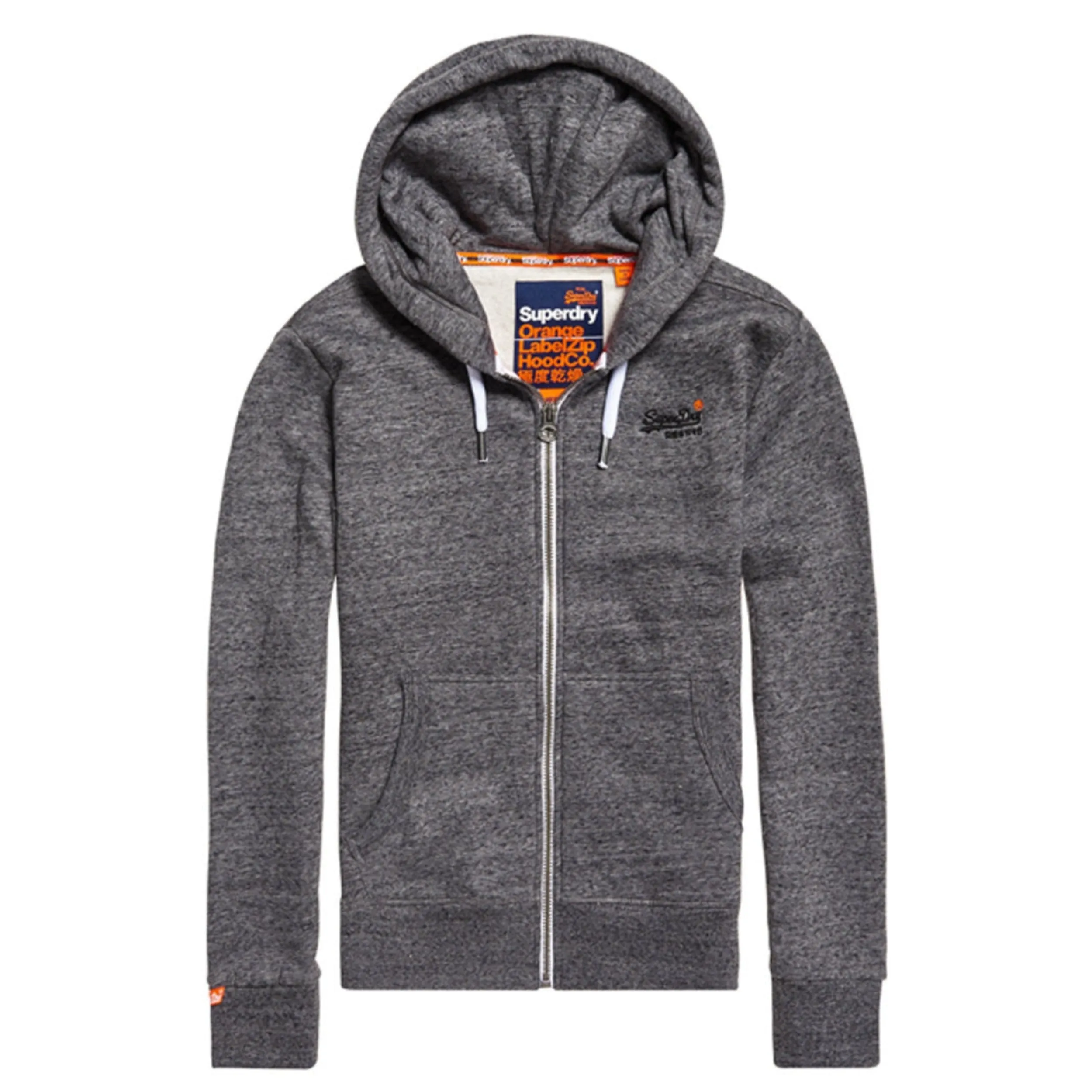 Flint Grey Grit Orange Label Ziphood