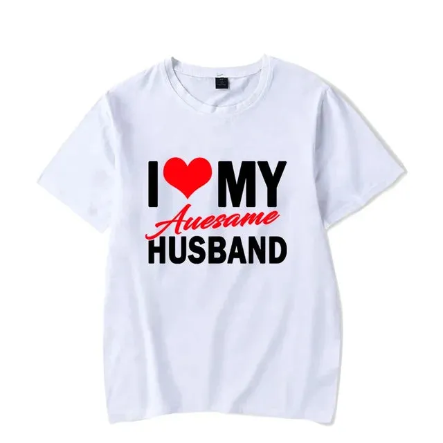 I Love My Awesome Husband Shirt