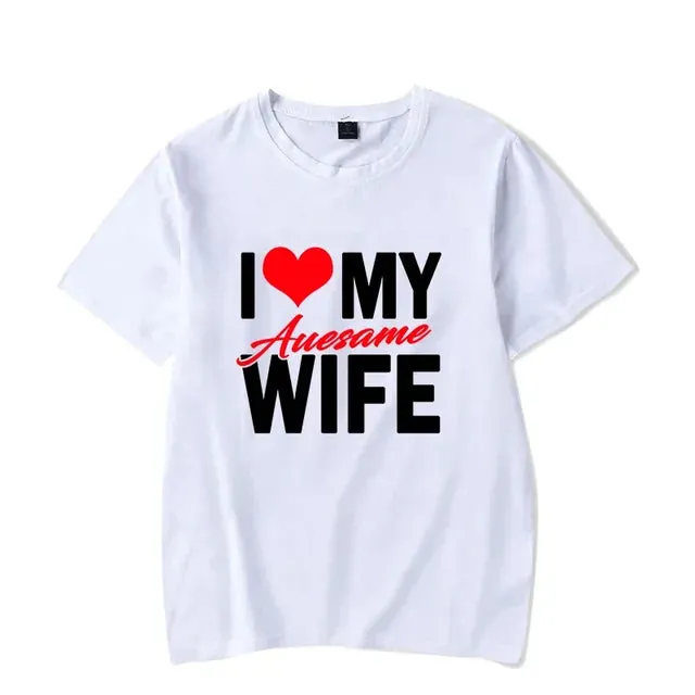 I Love My Awesome Husband Shirt