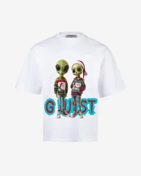 Interstellar Christmas Oversized  Tshirt