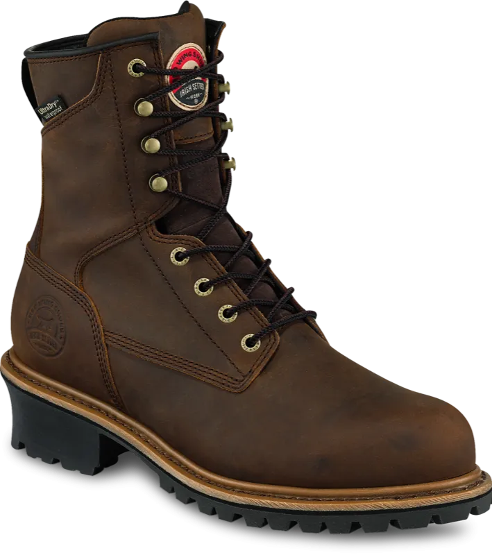 Irish Setter 83838  Mesabi 8in Logger ST EH WP Brown