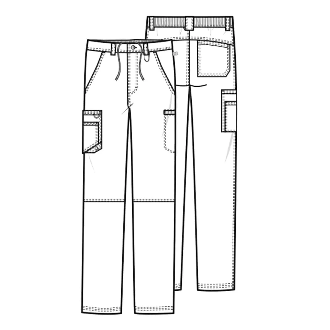 Lumino Infinity Men's Fly Front Pant - Inseam 32" (81 cm) LD-CK200A