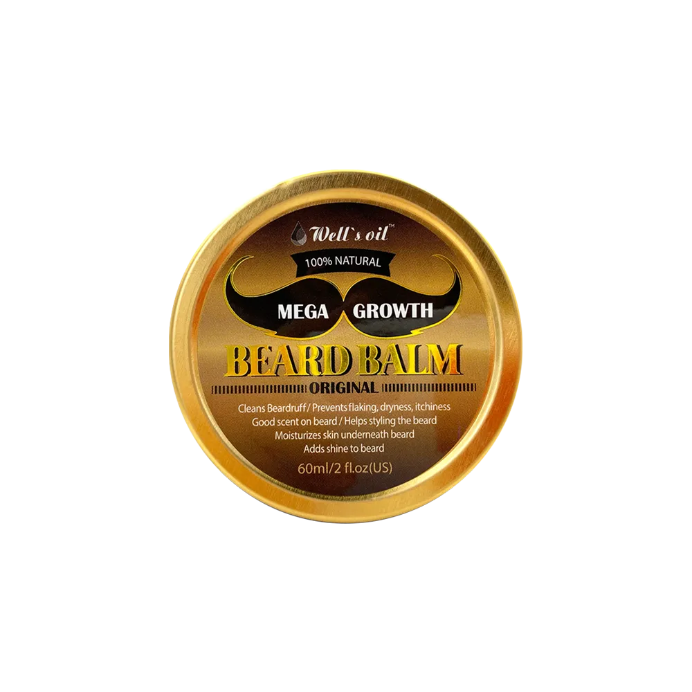 Mega Growth Beard Balm 2oz