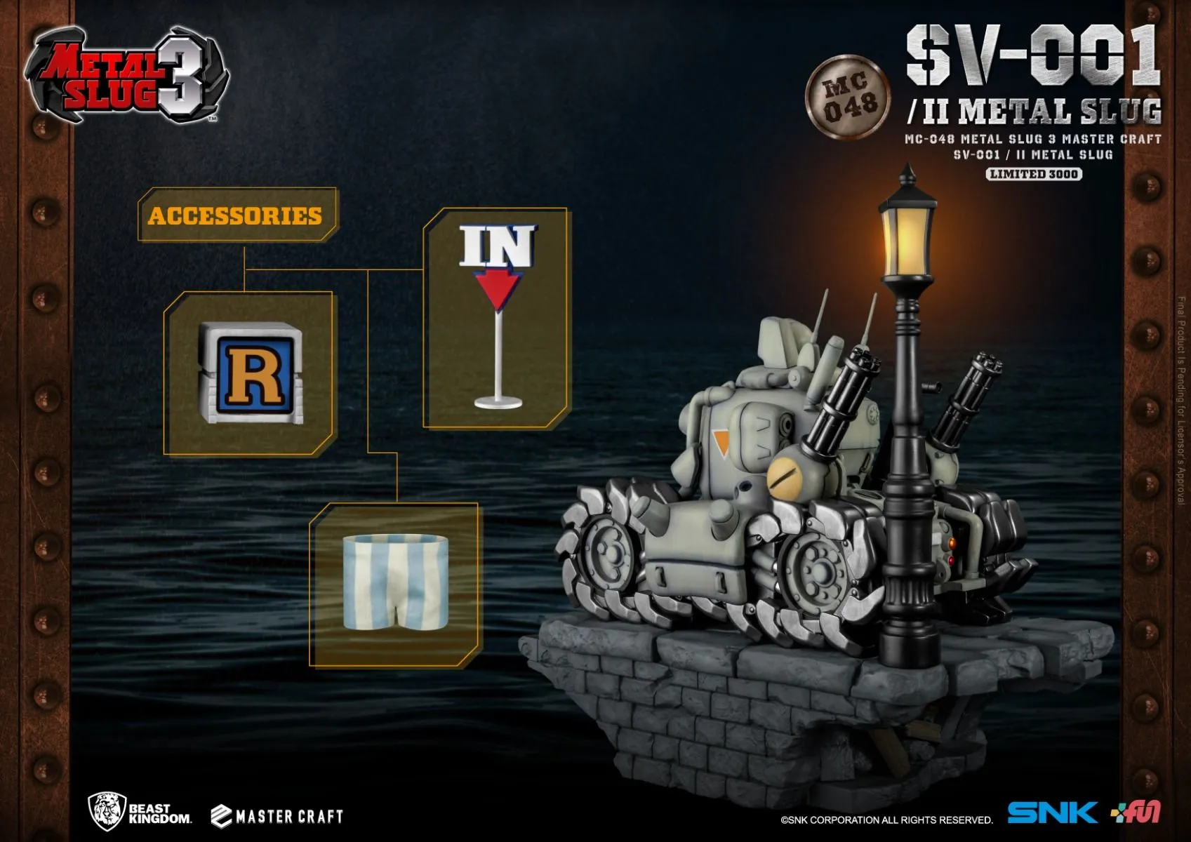 Metal Slug 3 Master Craft SV-001/II Metal Slug
