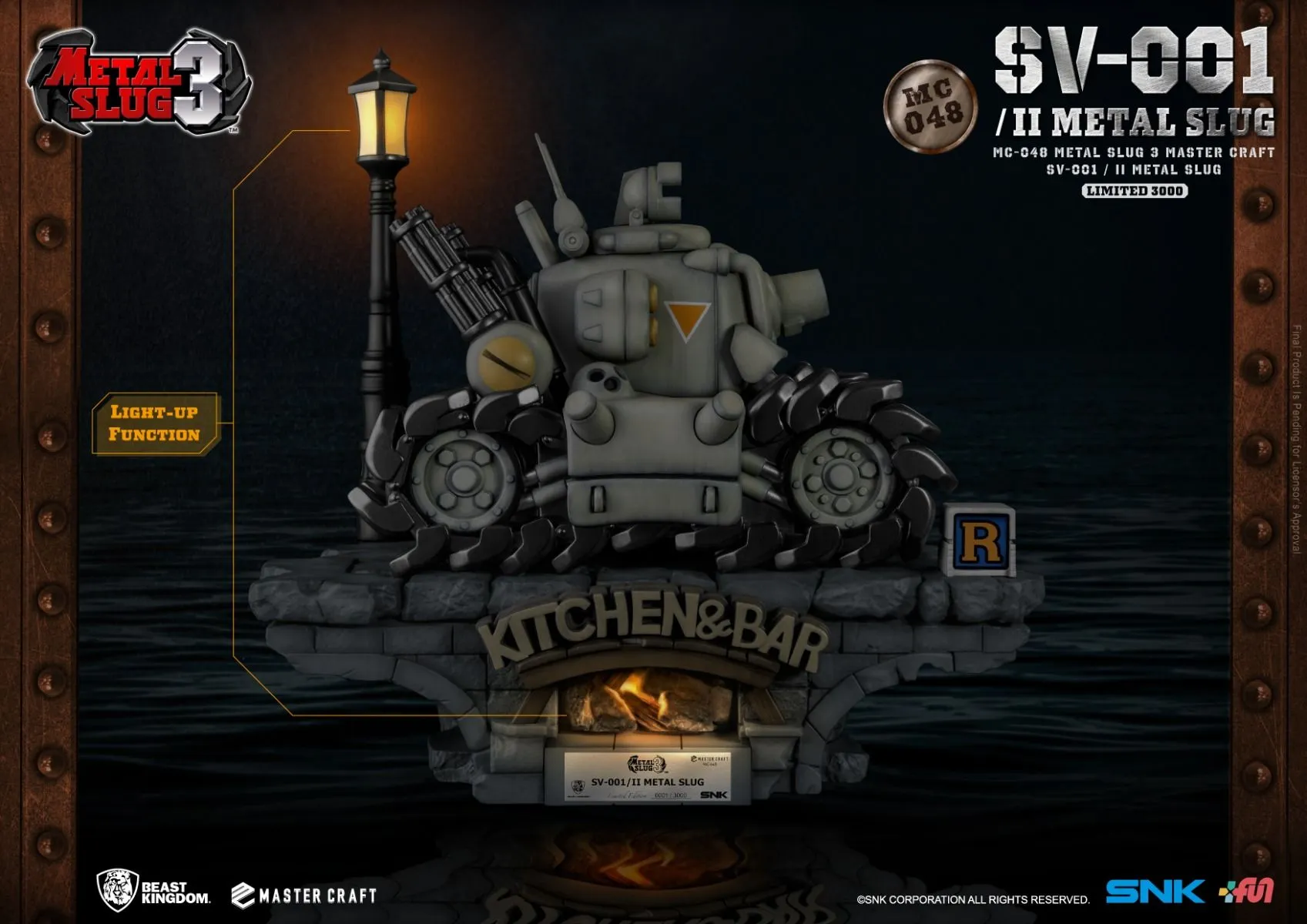 Metal Slug 3 Master Craft SV-001/II Metal Slug