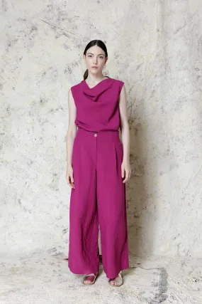 Neirami Wide leg Pleated Trouser