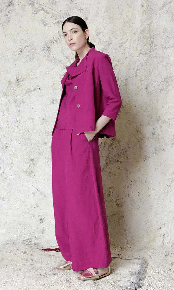 Neirami Wide leg Pleated Trouser