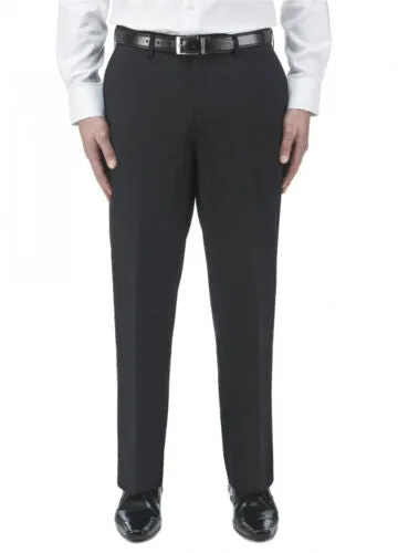 Otis Black Male Fit Suit Trouser