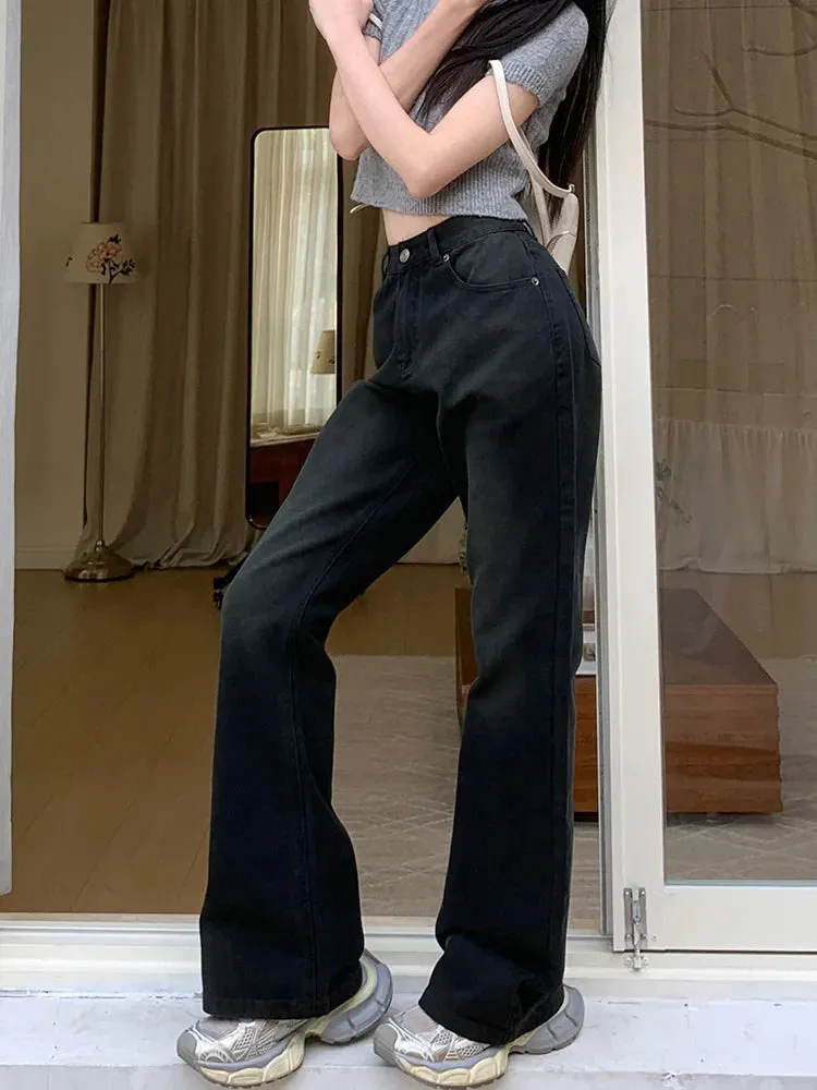 Retro High Street Loose Fashion Jeans