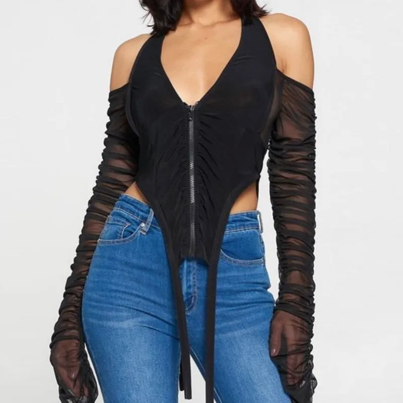 Stacked Sleeve Top
