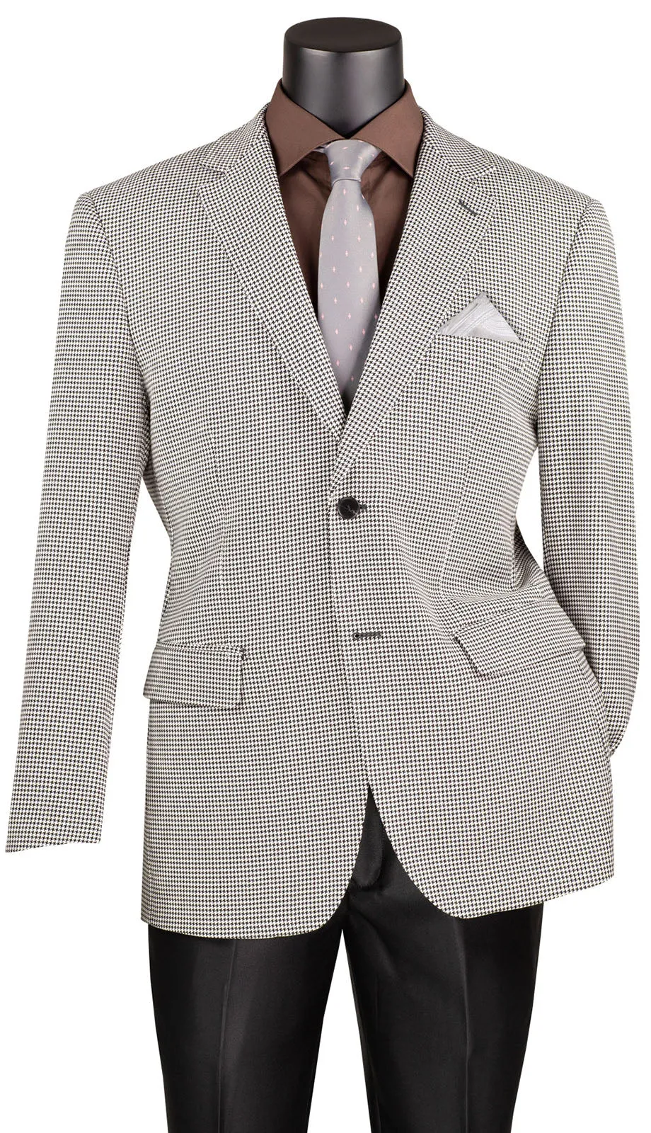 Vinci BM-HT-BLK Mens Sport Coat