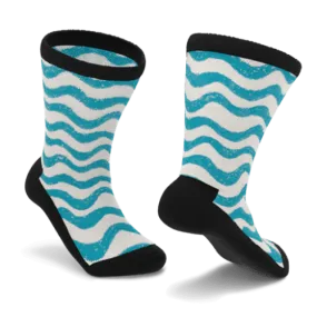 Waves Non-Binding Diabetic Socks